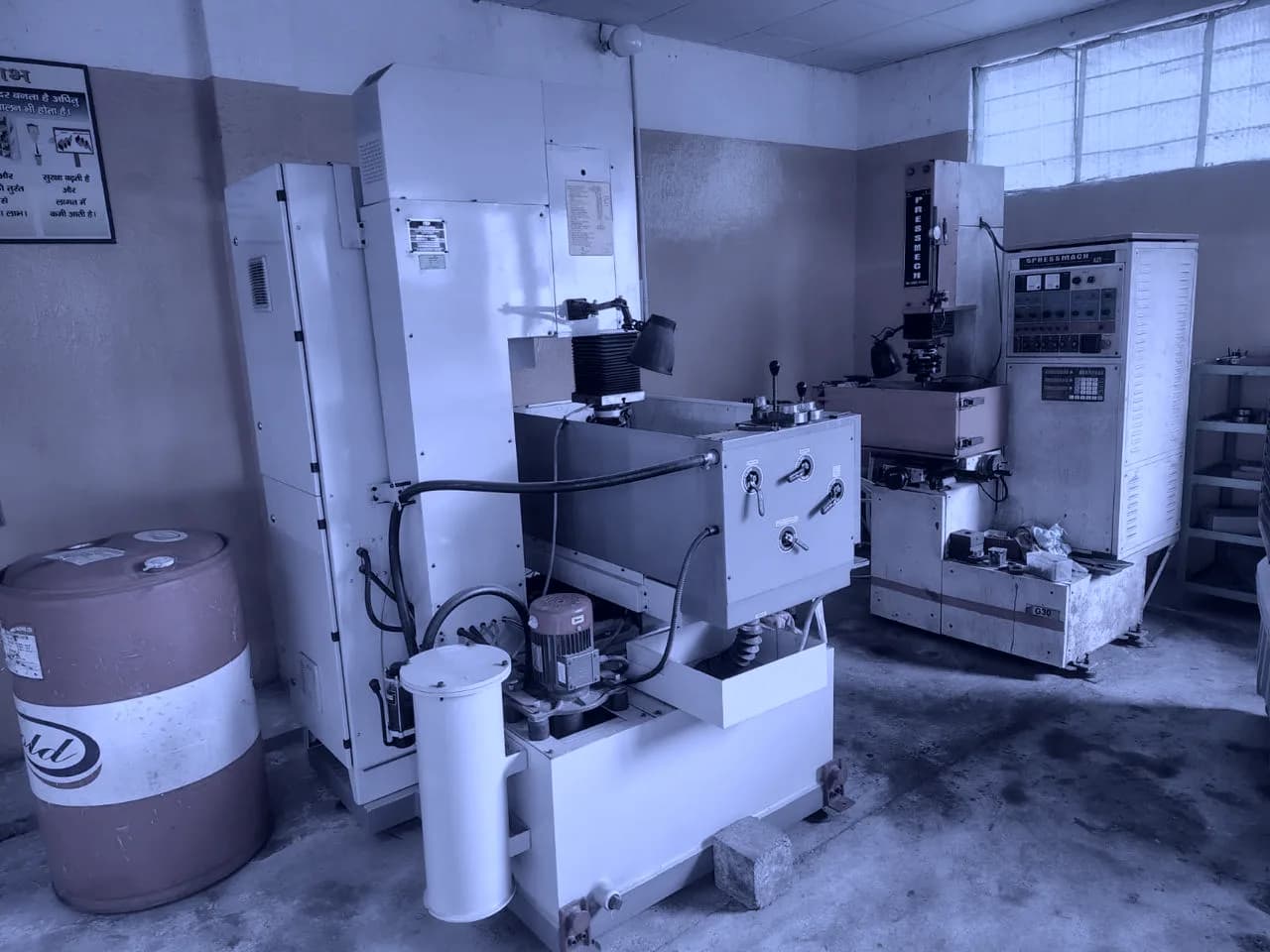 Tool room and EDM, second view