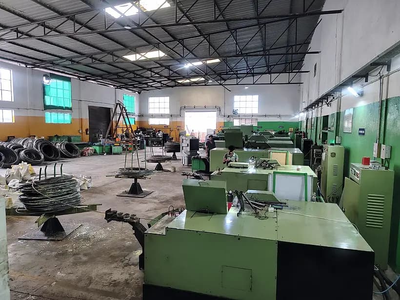 The length of the forging shop