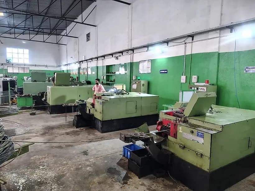 Multi station nut formers on the shop floor