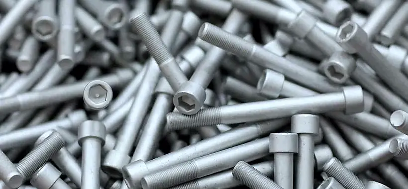 Socket head cap screws in bulk