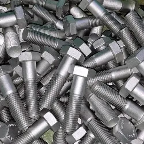Cold forged hex bolts