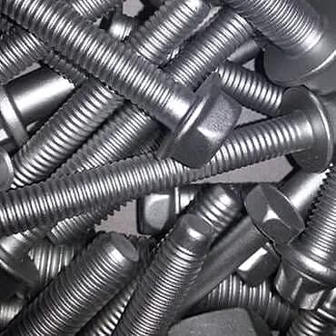 Hex flange bolts in bulk