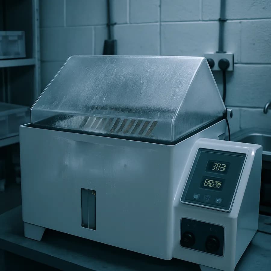 Salt spray chamber
