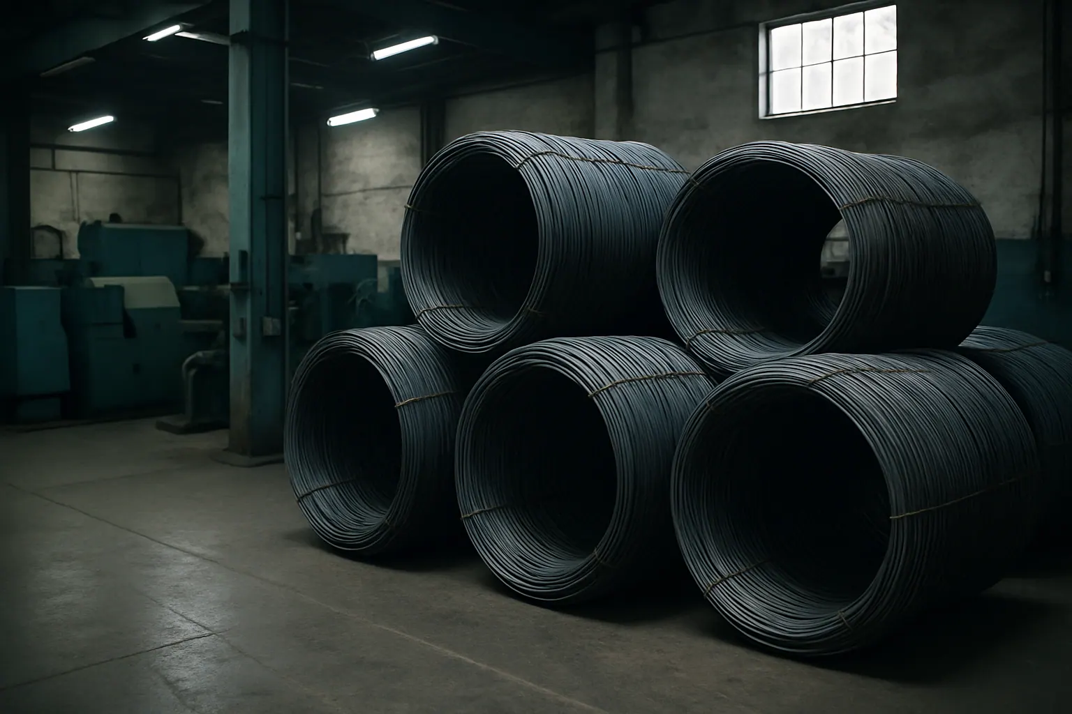 Raw material storage